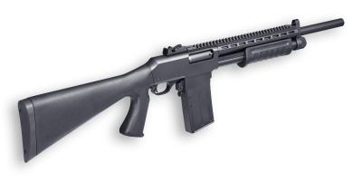 China 3.9kg Black Tactical Shotgun Long Shot Gun 18.5in for sale