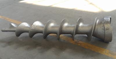 China DIN High Chrome Iron Sand Casting Screw Axle Casting Machined OEM Casting for sale