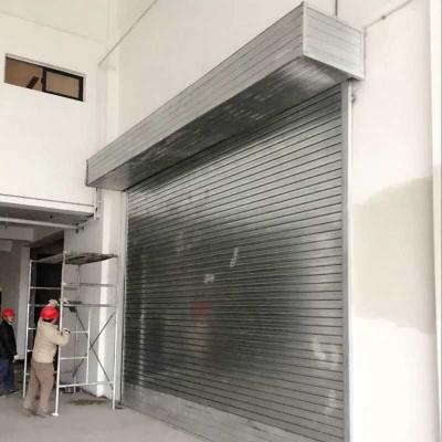 China Fireproof Commercial Rolling Door Aluminium Roller Shutter for Vehicles Buildings for sale
