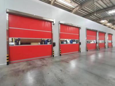 China 0.75W Industrial Fast Door 220V / 380V Automatic Fast Doors Spring Free for sale