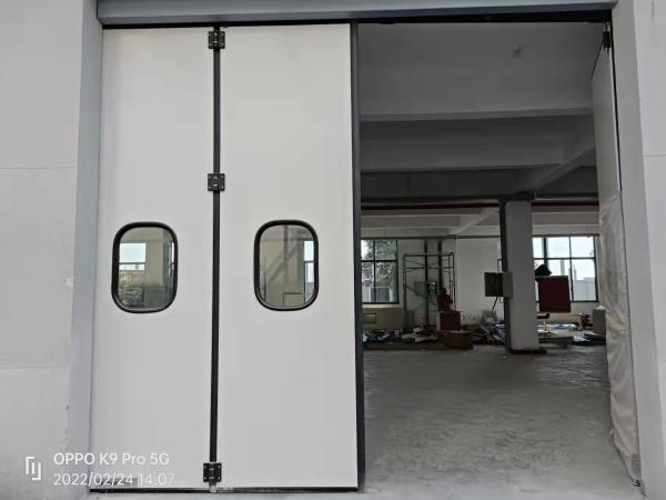 Quality Manual / Automatic Sliding Folding Doors 57mm Door Panel Thickness for sale