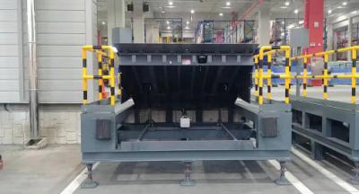 China Grey Hydraulic Dock Leveler Frame Type For Non Platform Scenarios for sale