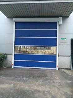 China PVC Stof Industrial Fast Door 0.75W Automatische Roll Up Doors Te koop
