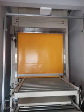 China Assembly Line Industrial Fast Door 220V / 380V High Speed Fabric Roll Up Doors for sale