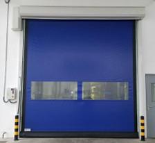 China ISO 9001 Industrial Fabric Roll Up Doors Automatic High Speed Fabric Doors for sale