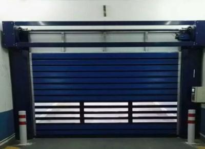China Aluminum Alloy Hard High Speed Rolling Door 1.2M/S - 2.0M/S Opening Speed for sale
