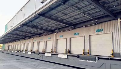 Chine Porte de garage sectionnelle automatique industrielle porte coulissante supérieure ISO 9001 CE à vendre