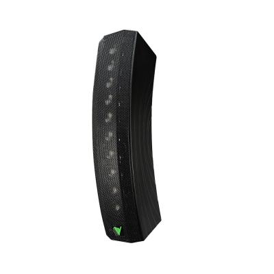 China Black Active Line Array Column Speaker Box Sound System Waterproof for sale