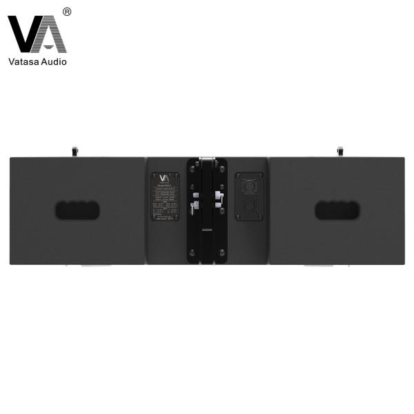 Quality VA Black Dual 10 Inch Line Array Outdoor Speakers Passive 800W for sale