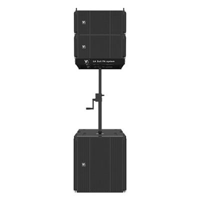 China Portable Line Array Active Speaker 2 Tops 1 Sub Full Range Active Speaker for sale
