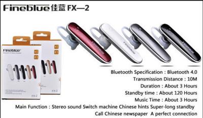 China Black gold silver 3D Stereo Bluetooth Headset For iPad , iPod , Android Smart Phone for sale