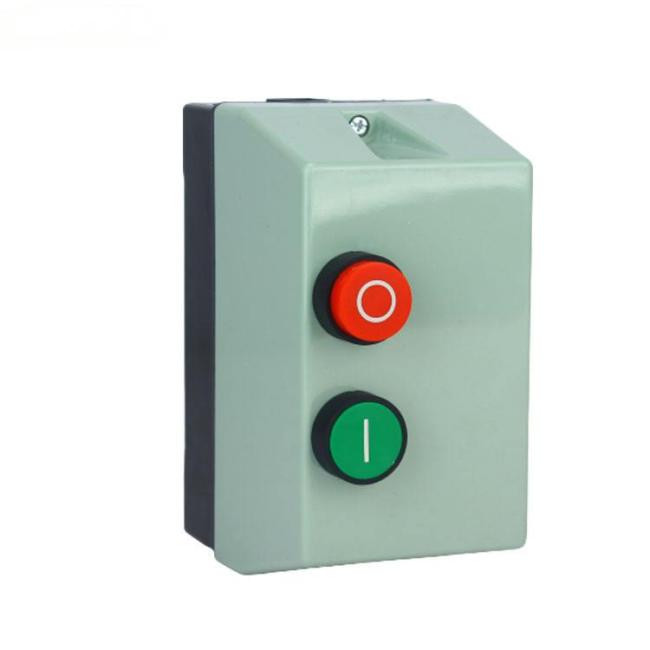 LE1 series magnetic contactor switch front view