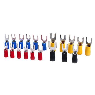 China Plating Tin Insulated Spade Terminal Connector Crimping Tool 14-12 A.W.G for sale
