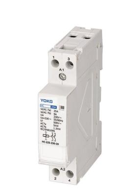 China Standard Size AC Contactor For Household 50Hz Din Rail For Industrial Automation for sale