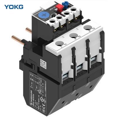 China 1NO Plus 1NC LR2-D33 Thermal Protection Relay 0.1-93A With 3 Pins for sale