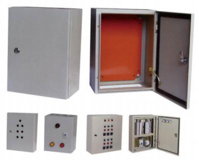 China Epoxy Polyester Powder Electrical DB Box IK10 IP66 Metal With Lock for sale