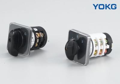 中国 YG9普遍的な転換スイッチ01234位置20-75A 110V-690V 販売のため
