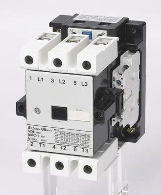 China SFC 100 Amp Contactor 3 Pole 500V 2NO 2NC Auxiliary Contact for sale