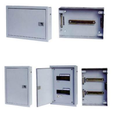 China OEM 12 Way Distribution Board Single Phase Flush Surface Metal Din Rail for sale