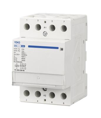 China 25A Mini Household AC Contactor Din Rail Contactor 50Hz IEC for sale