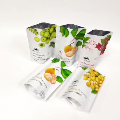 China MOQ 500PCS digitally printed pouch China supplier dried fruit packaging bag stand up ziplock zipper dried food pouch bag for sale