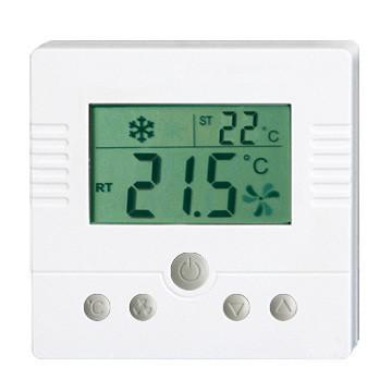Chine 3 chauffage du thermostat 100~240VAC de bobine de fan de vitesse et thermostat de refroidissement à vendre