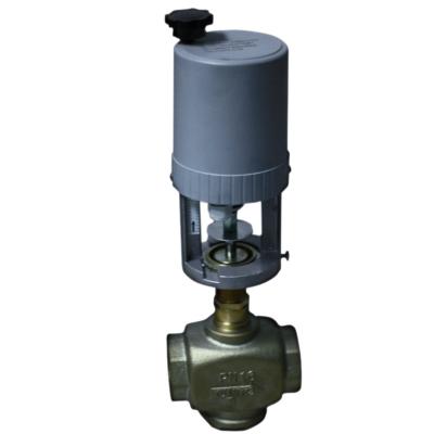 China 1.6MPA Heat Control Modulating Water Valve AC24V With Cast Aluminum Holder for sale