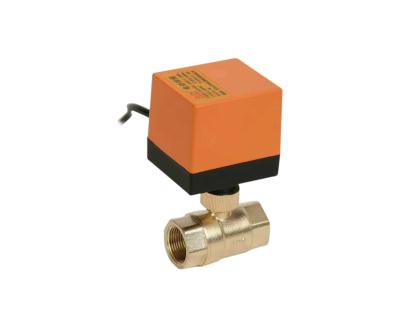 China Two Way Brass Motor Operated Ball Valve 230VAC 50Hz OEMN ODM Service for sale
