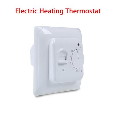 China Manual Underfloor Heating Thermostat with Floor Sensor and 3m Length Cable for sale