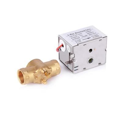 China Female Thread Central Heating Diverter Valve For Building Automation System for sale