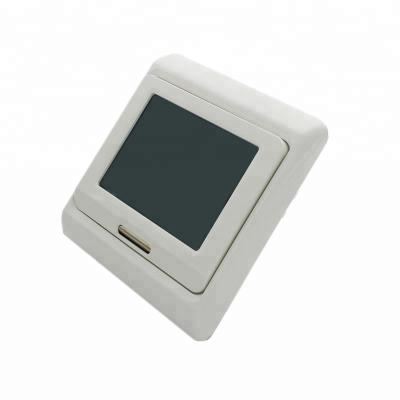 China Networking Function Touch Screen Heating Thermostat 50/60HZ Frequency for sale