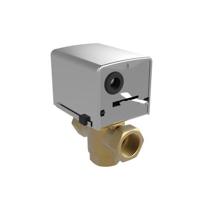China 1.6MPa Low Pressure Fan Coil Unit Motorized Zone Valve With Brass Valve Body for sale