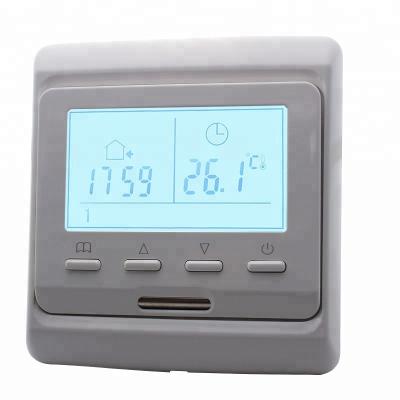 China 220V / 230V aqueceu séries de SK do termostato do assoalho com painel LCD 16A à venda
