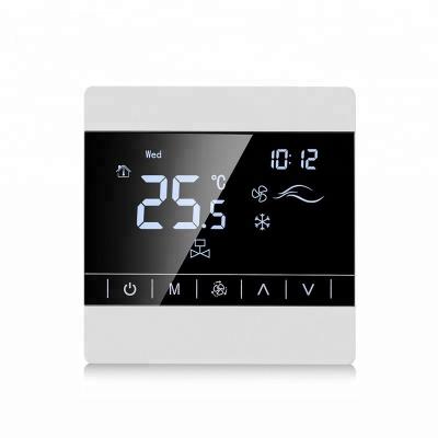 China Room Digital Touch Screen Underfloor Heating Thermostat 50/60Hz Frequency for sale