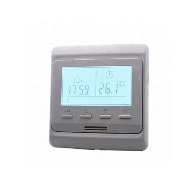 China Electric Radiant Heated Floor Thermostat With Keys And LCD Screen High Performance for sale