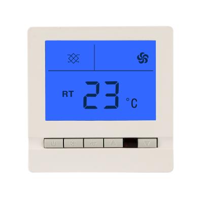 China Energy Saving Digital Fan Coil Thermostat Air Conditioner Temperature Control for sale