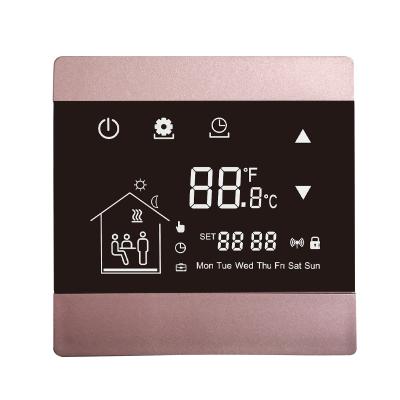 China 220V / 230V Voltage Electric Underfloor Heating Thermostat for sale