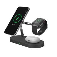 Quality ROSH Magnetic 4 In 1 Wireless Charger With LED Light For IPhone IWatch Samsung for sale