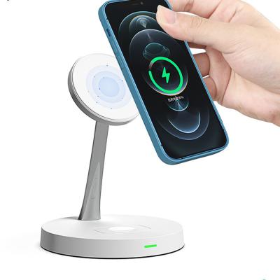 China Night Light Multifunctional Wireless Charger Zinc Alloy Fast Charging For Phone for sale