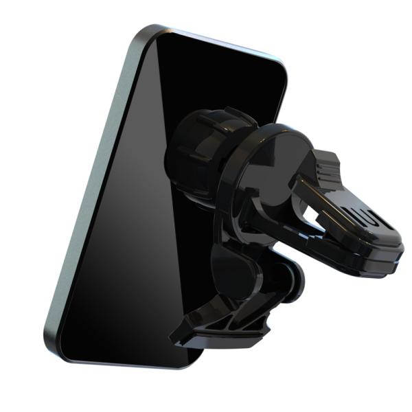 Quality 15W Aluminum Alloy Magnetic Car Phone Holder Lightweight Wireless for sale