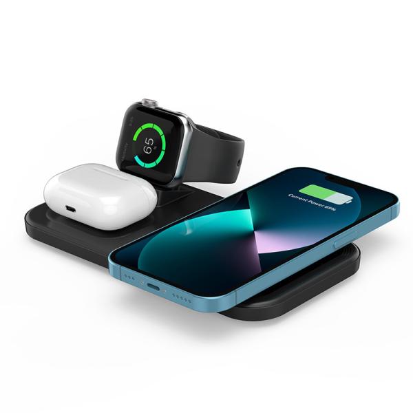 Quality Three In One Wireless Charger For Mobile Phone, Apple Watch, And TWS Bluetooth for sale