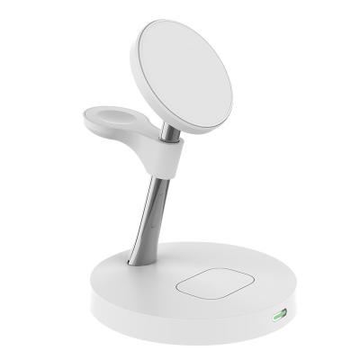 China T269D 4 In 1 Fast Magnetic Wireless Charging Station For IPhone12/13/14/15 Stand Wireless Charging à venda