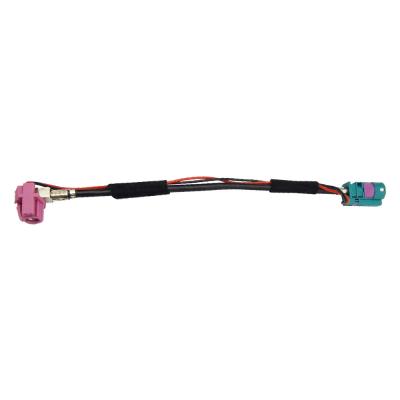 China H Code HSD FAKRA Cable Assembly Female Jack To Fakra Z Male Jack for sale