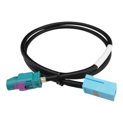 China 4 alambre del conector de Pin Waterblue HSD, adaptador audio del cable de extensión de LVDS GVIF en venta