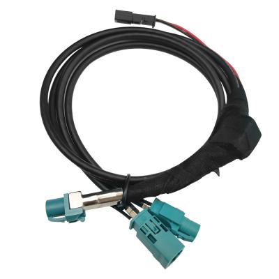China Automotive 4 Pin HSD LVDS Cable , Z Code HSD Connector Cable for sale