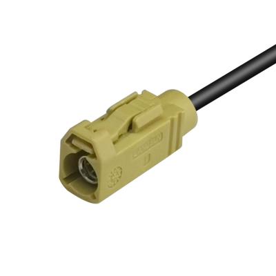Ø 9.5mm Female TV Antenna Connector - Fitted Metal Airplane