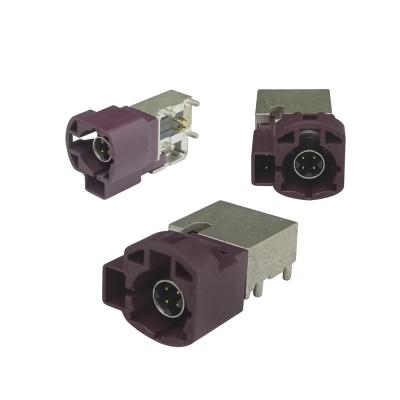 China FAKRA HSD de automóviles conector LVDS 4 + 2Pin montaje de PCB para cámara LVDS en venta