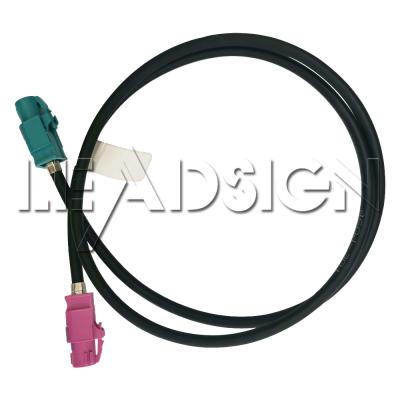 China Cable de temperatura de frecuencia para sistemas HSD LVDS longitud personalizada 100Ω Impedancia en venta