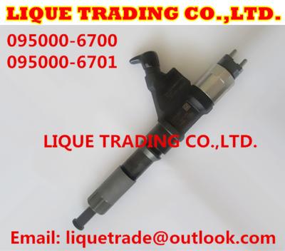 China DENSO common rail injector 095000-6700,095000-6701 for SINOTRUK HOWO VG61540080017A for sale