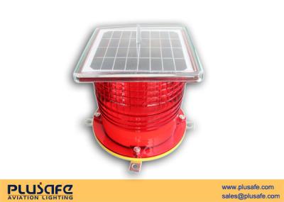 China 32cd Solar Marine Lanterns Offshore IP65 3W Red Lens Fresnel Further NM for sale